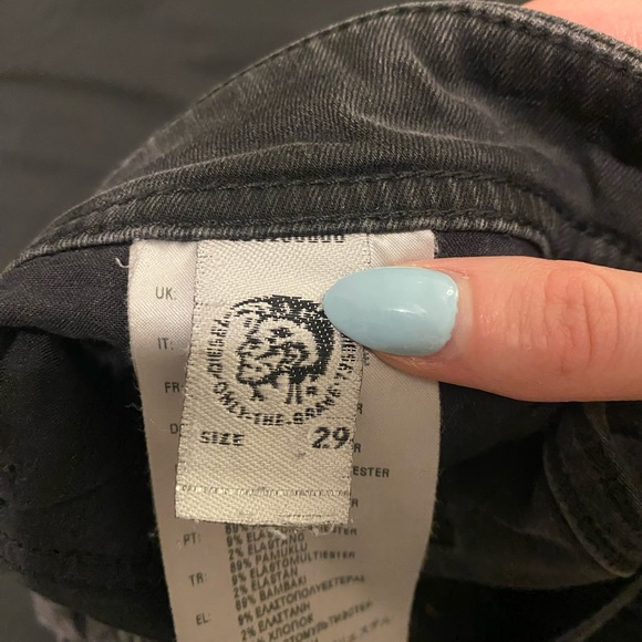 Diesel Black Slim Fit Jean - Picture 6 of 6